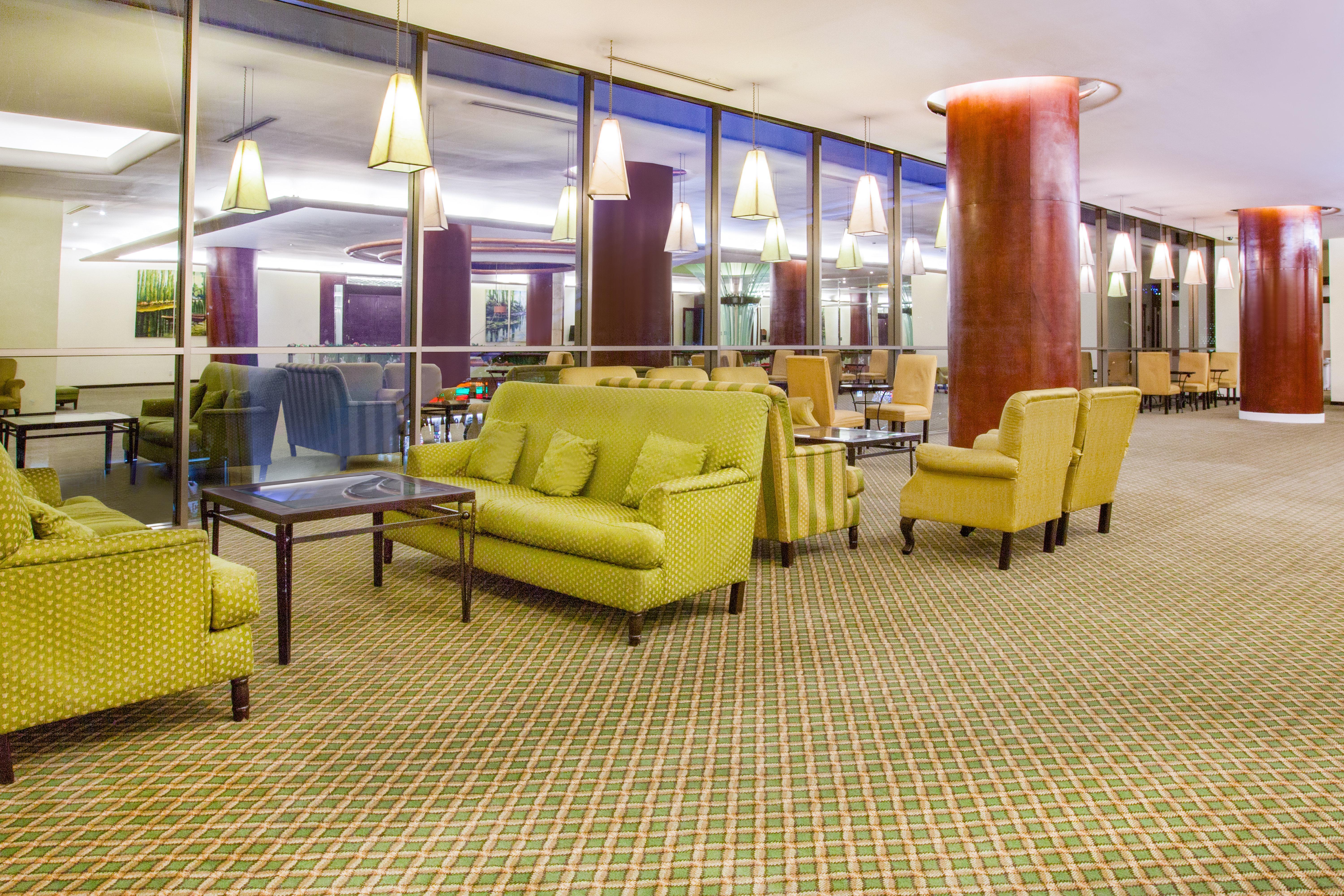 โรงแรมคราวน์ พลาซา เด เม็กซิโก เม็กซิโกซิตี้ ภายนอก รูปภาพ Interior of the hotel