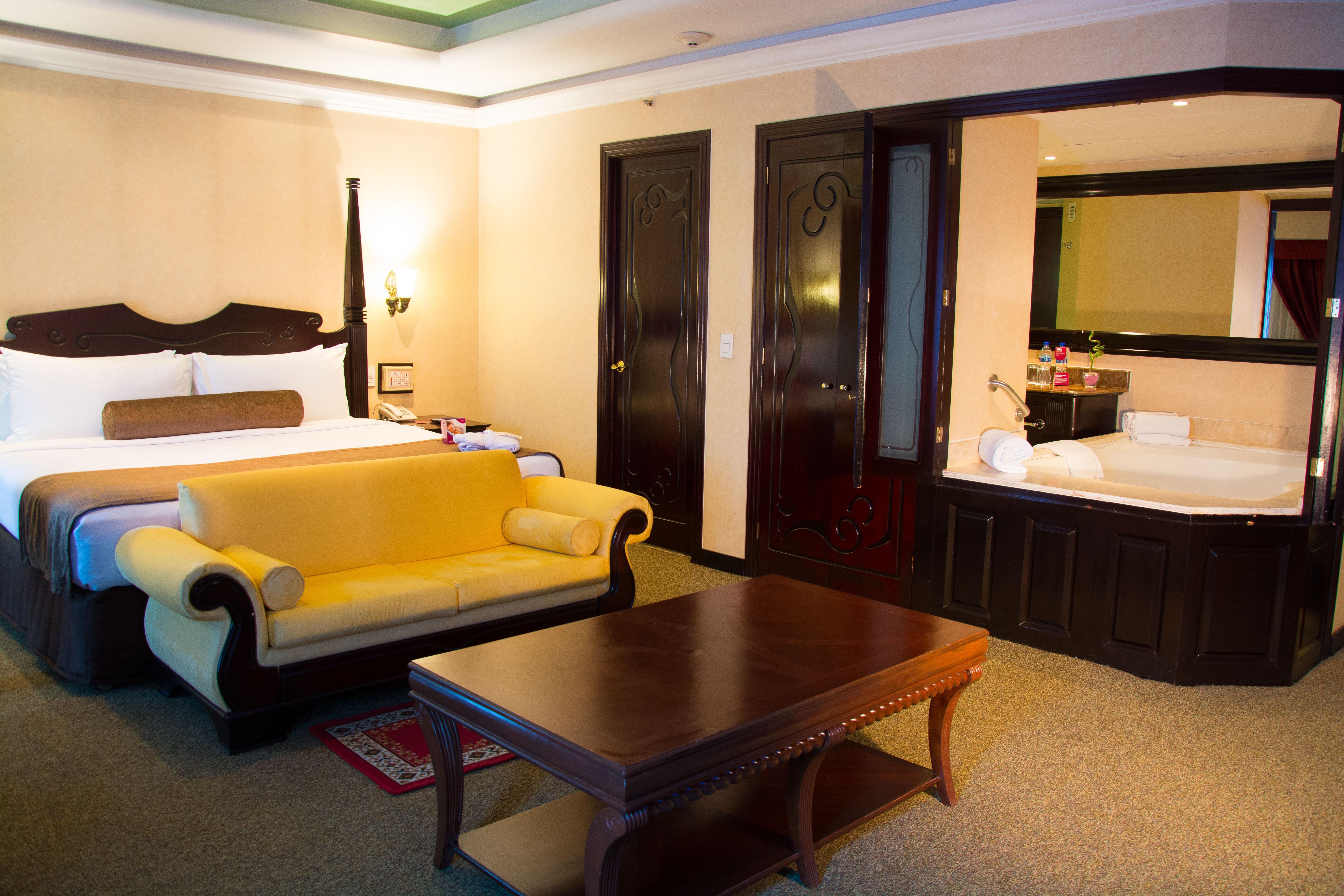 โรงแรมคราวน์ พลาซา เด เม็กซิโก เม็กซิโกซิตี้ ภายนอก รูปภาพ A suite at the hotel