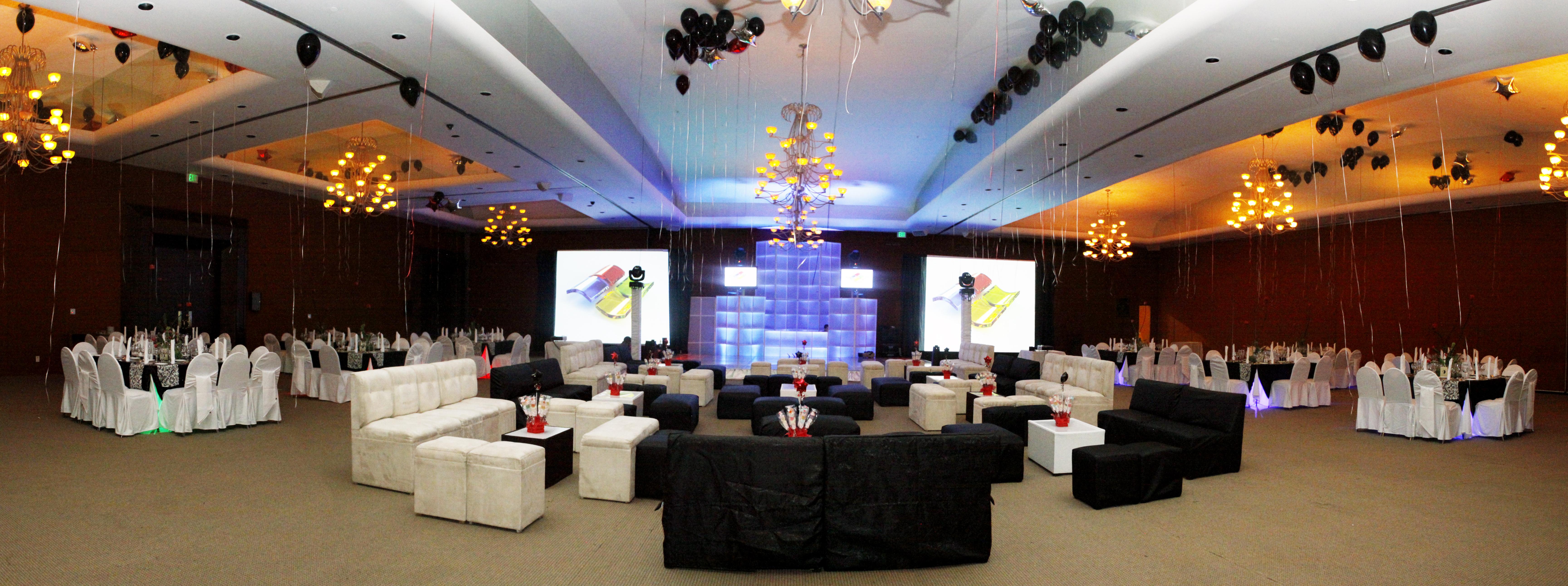โรงแรมคราวน์ พลาซา เด เม็กซิโก เม็กซิโกซิตี้ ภายนอก รูปภาพ The ballroom of the hotel